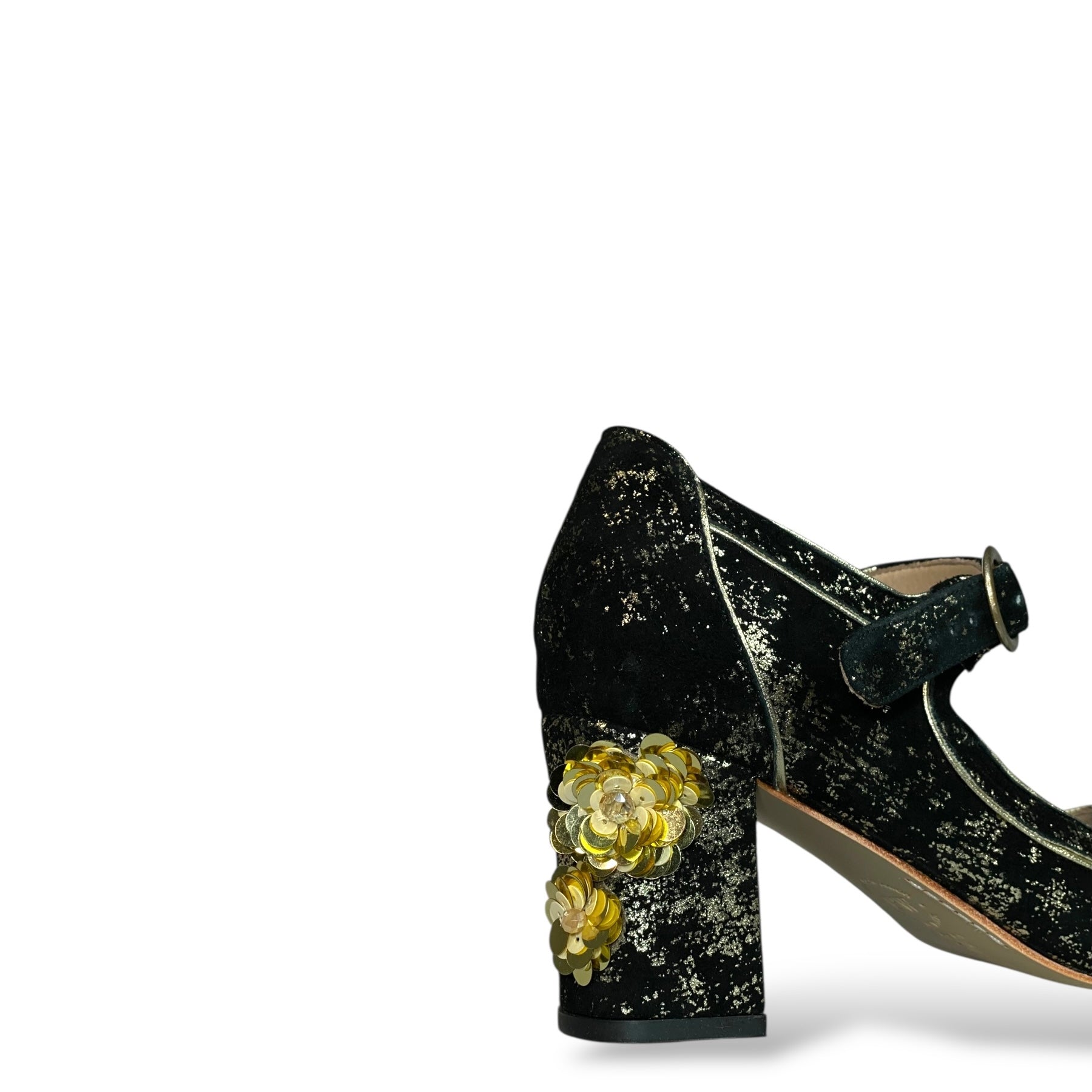 Boneca Thaís Preto com Ouro