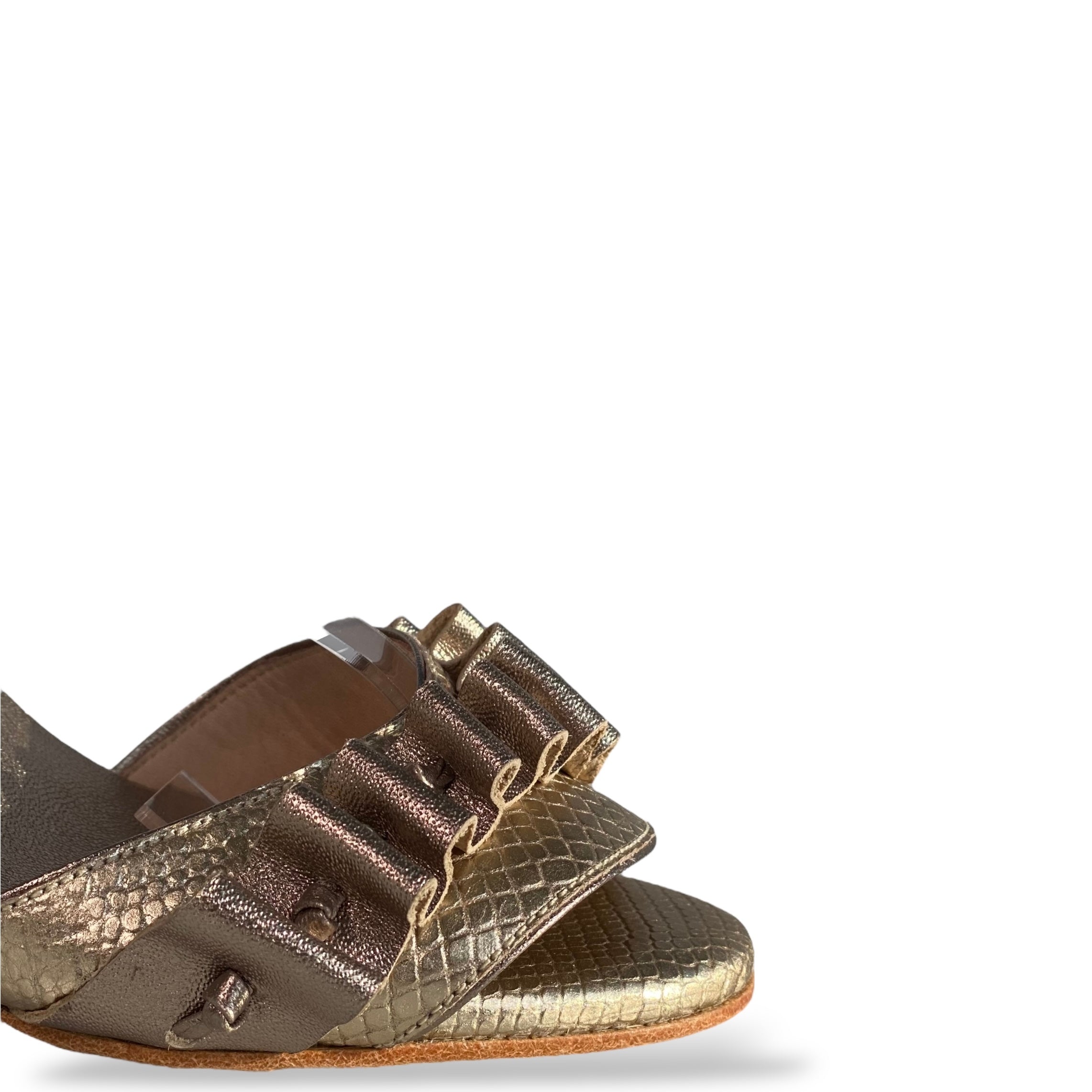 Sandália Scarlet Champagne