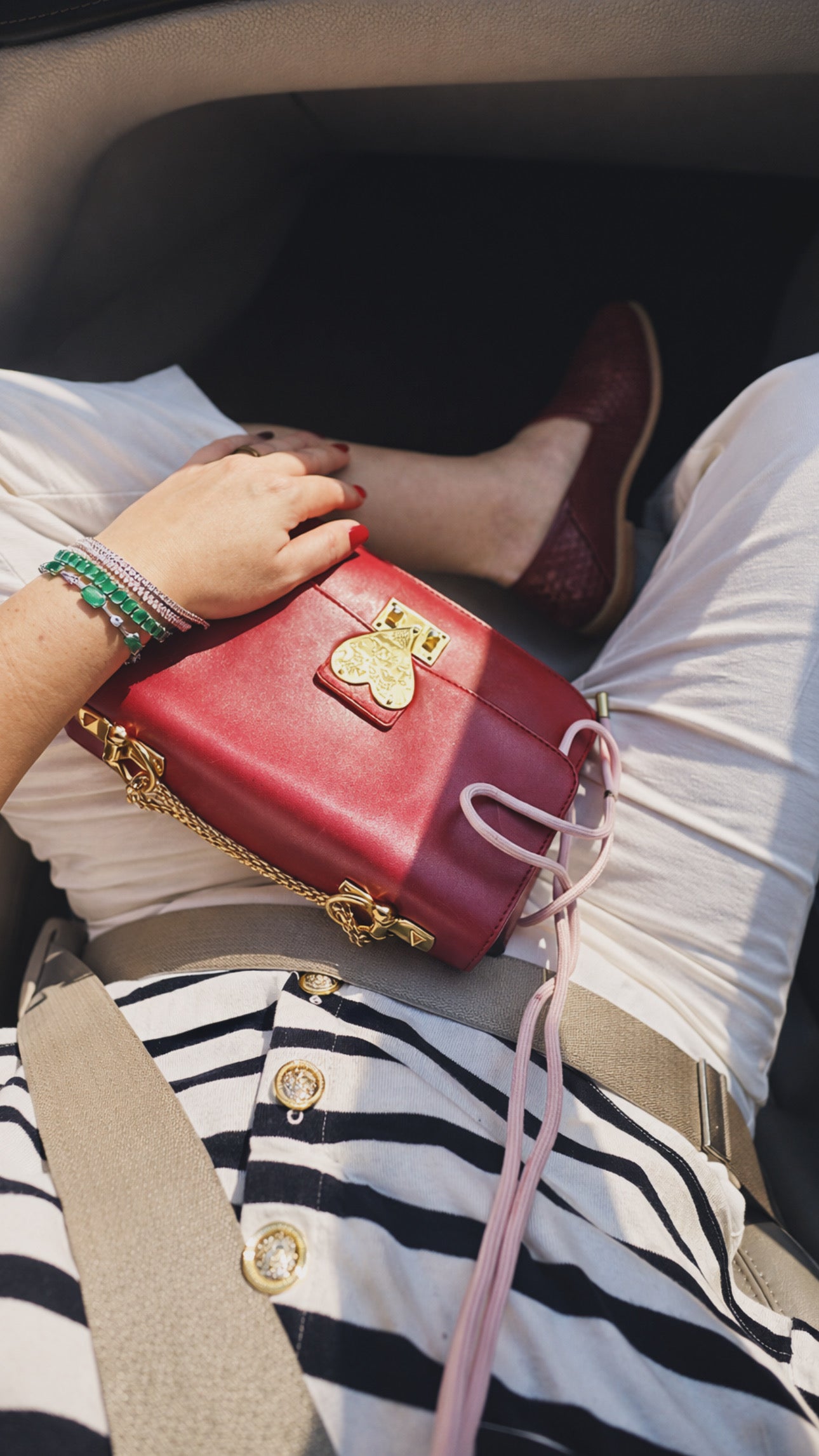 Mocassim Carolina Vinho escama