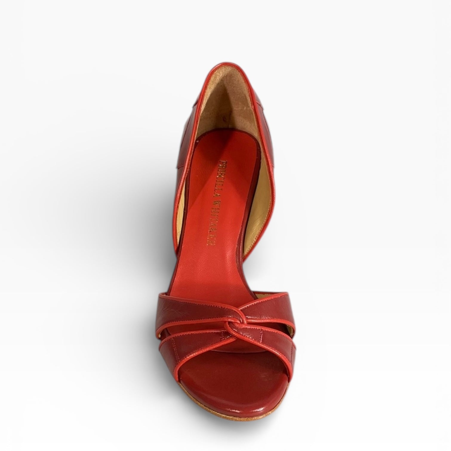 Peep toe Sophie Vermelho
