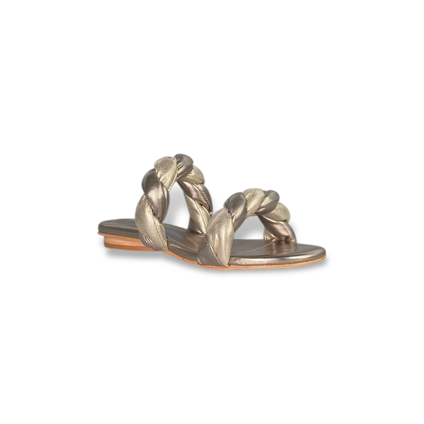 Flat Margot Prata Velho