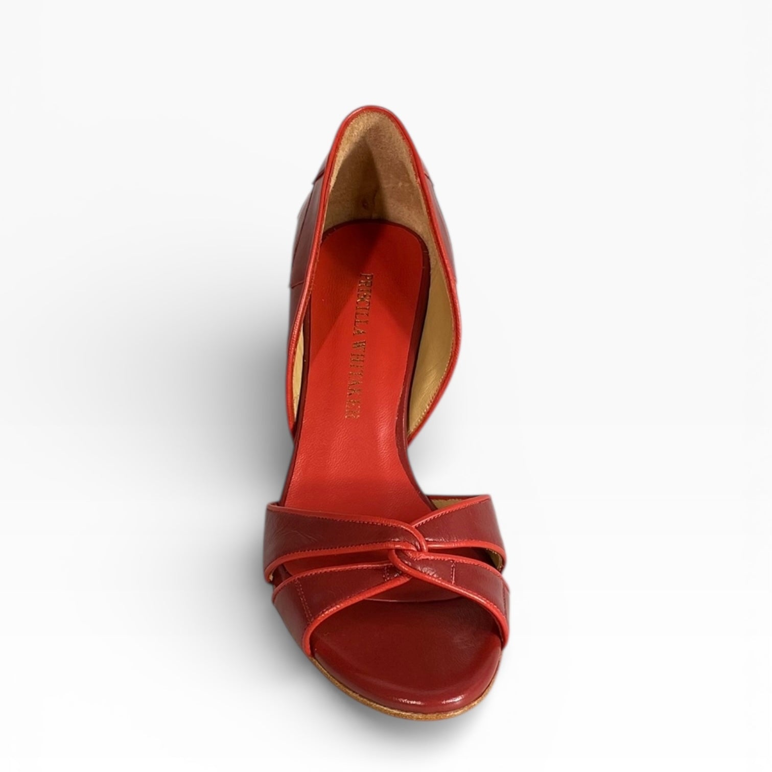 Peep toe Sophie Vermelho