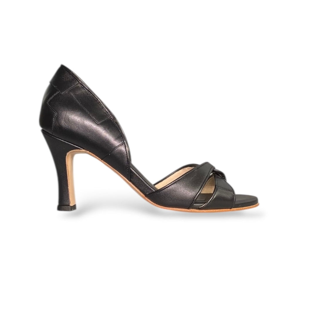 Peep toe Sophie All Black