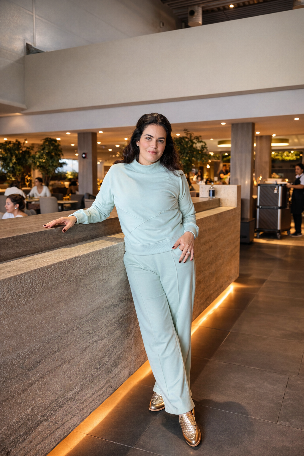 Mocassim Aria Prata Velho