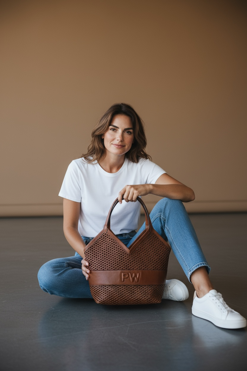 Bolsa Marina Caramelo