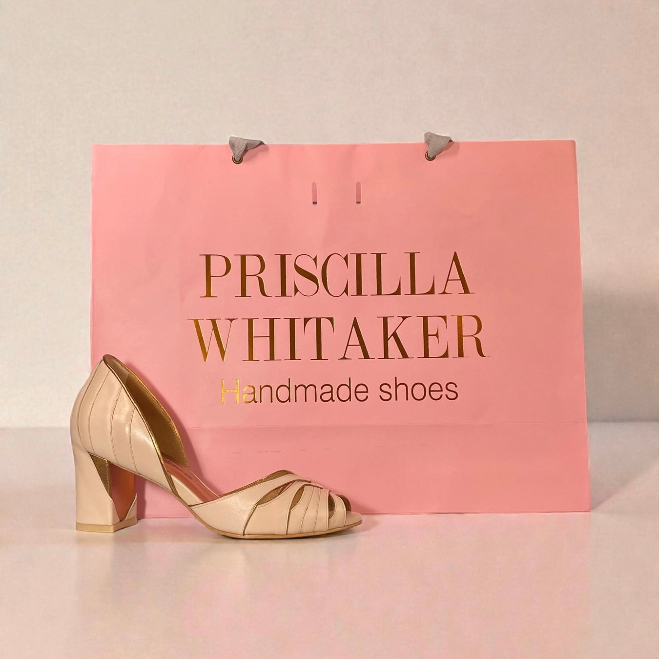 Peep Toe Theodora Pêssego
