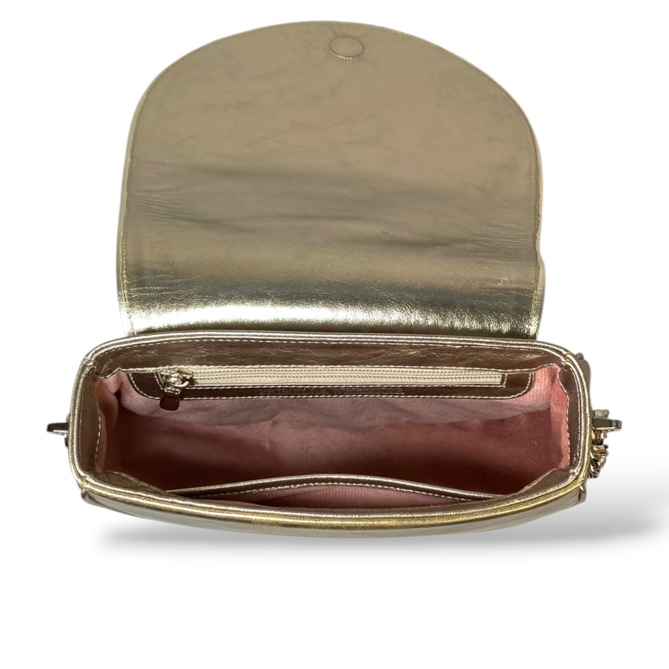 Bolsa Pétalas Prata Velho