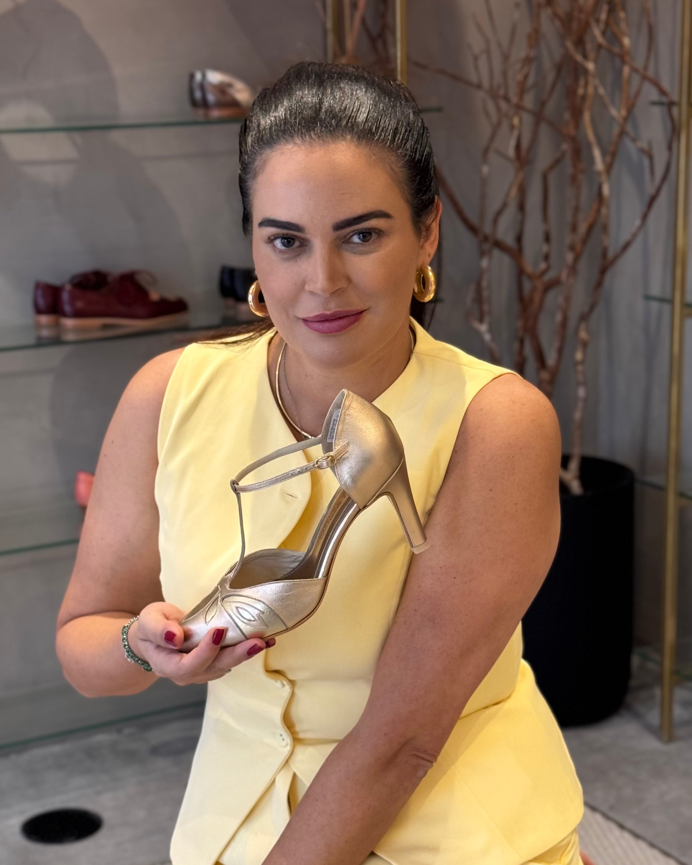 Scarpin Margarida Rosê