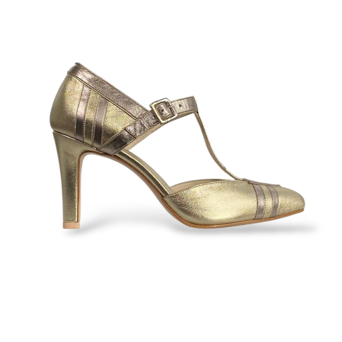 Scarpin Stella Champagne