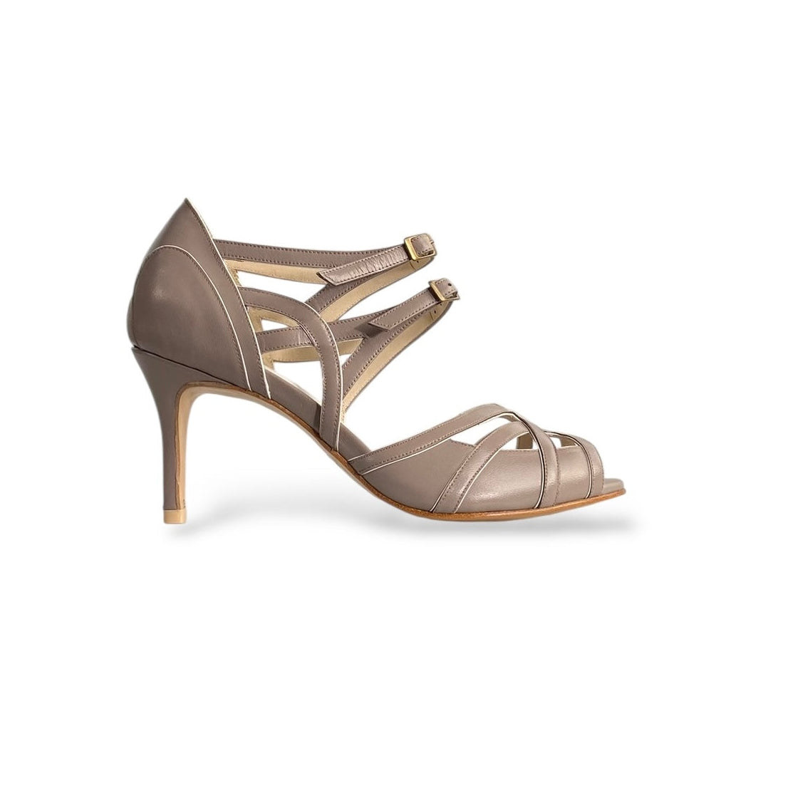 Sandália Perla Argila