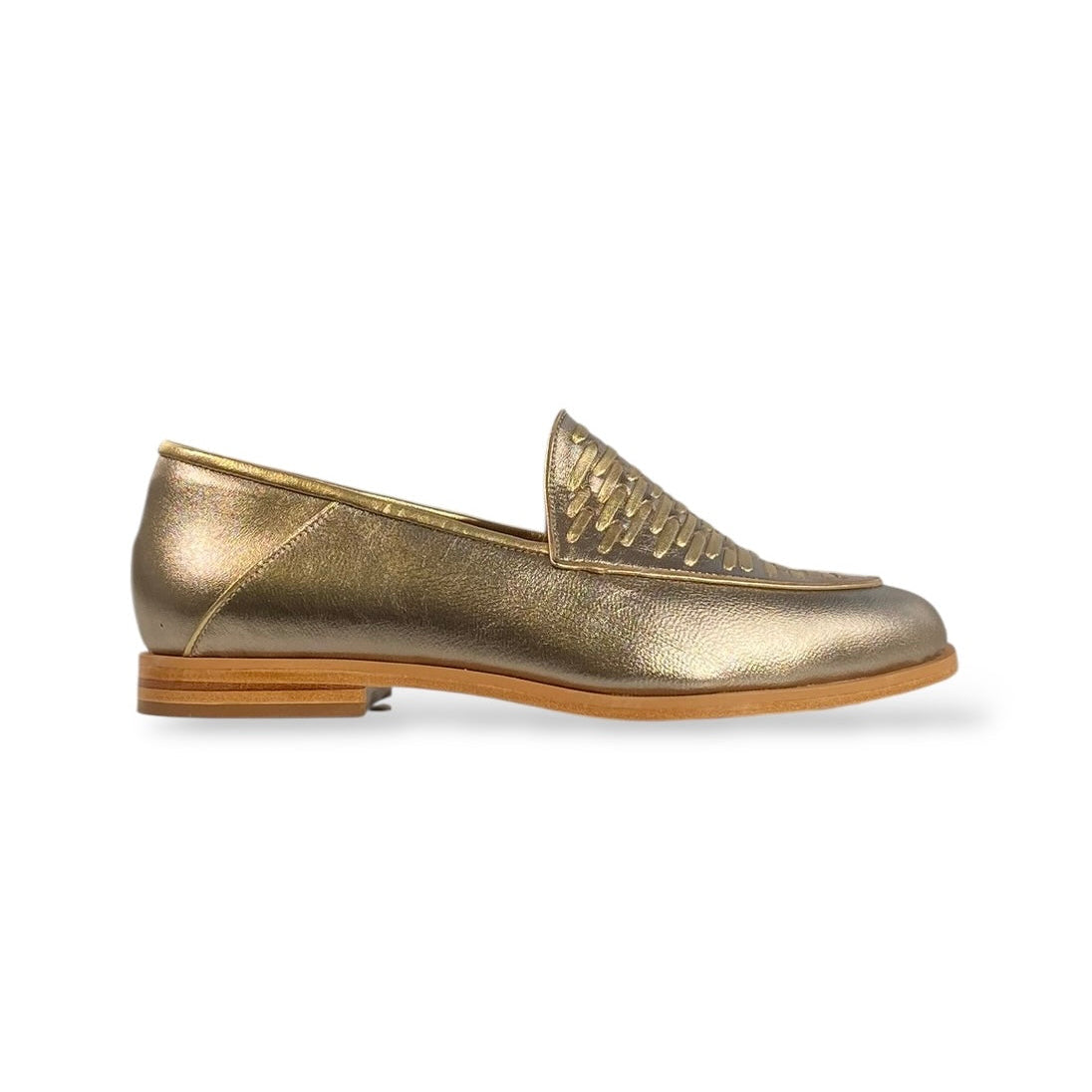 Mocassim Aria Prata Velho