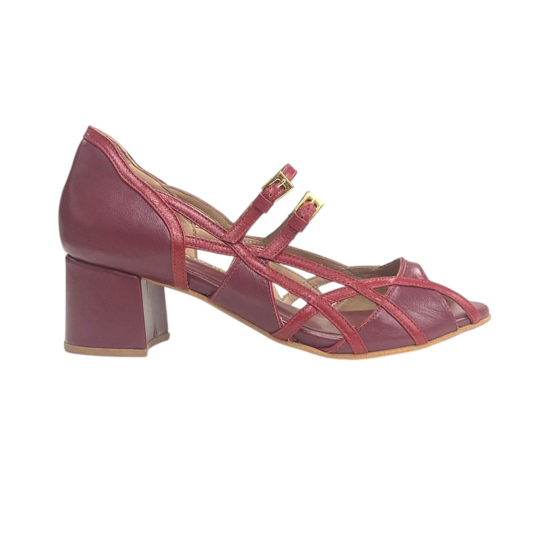 Peep toe Grazia Vinho