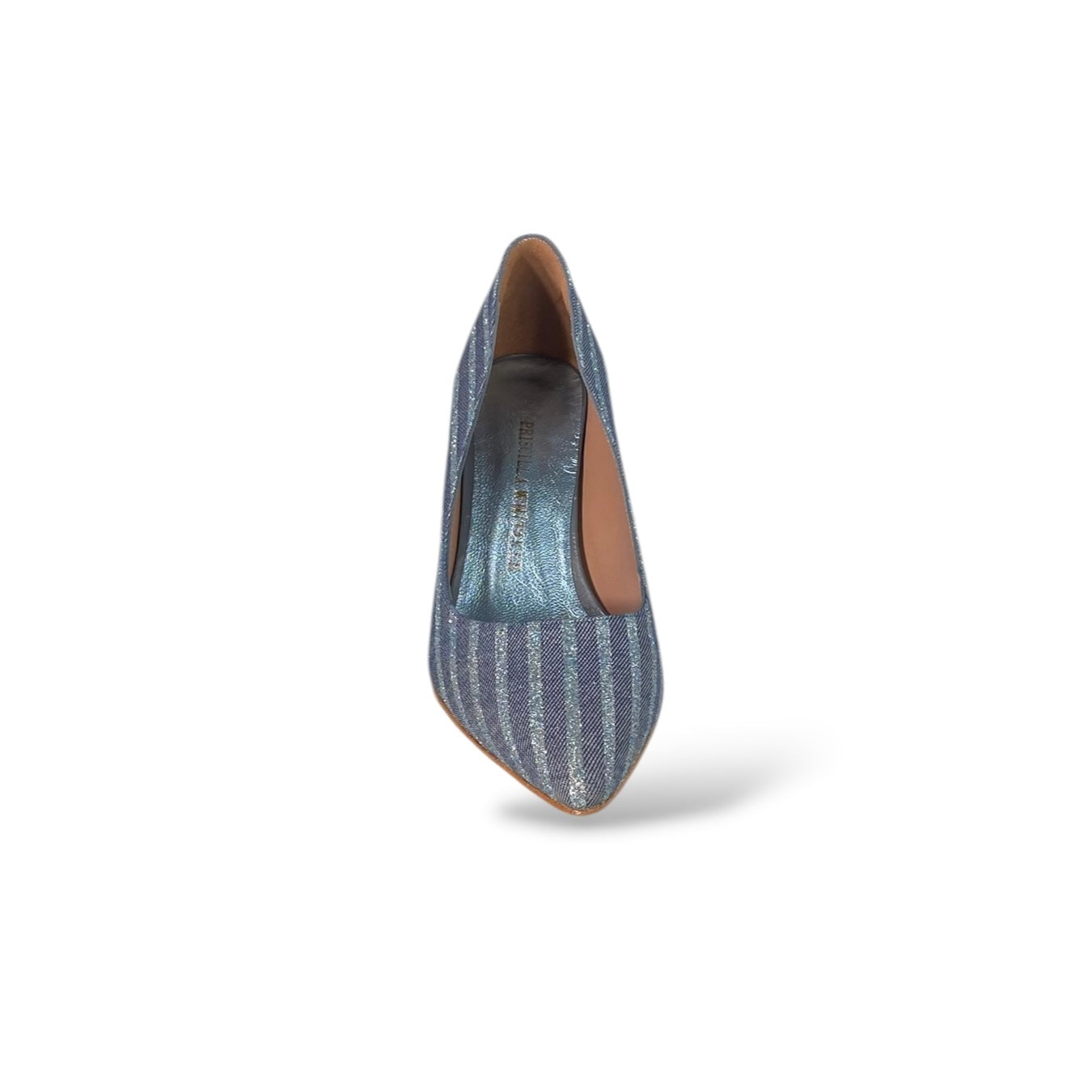 Scarpin Simaria Tecido Jeans