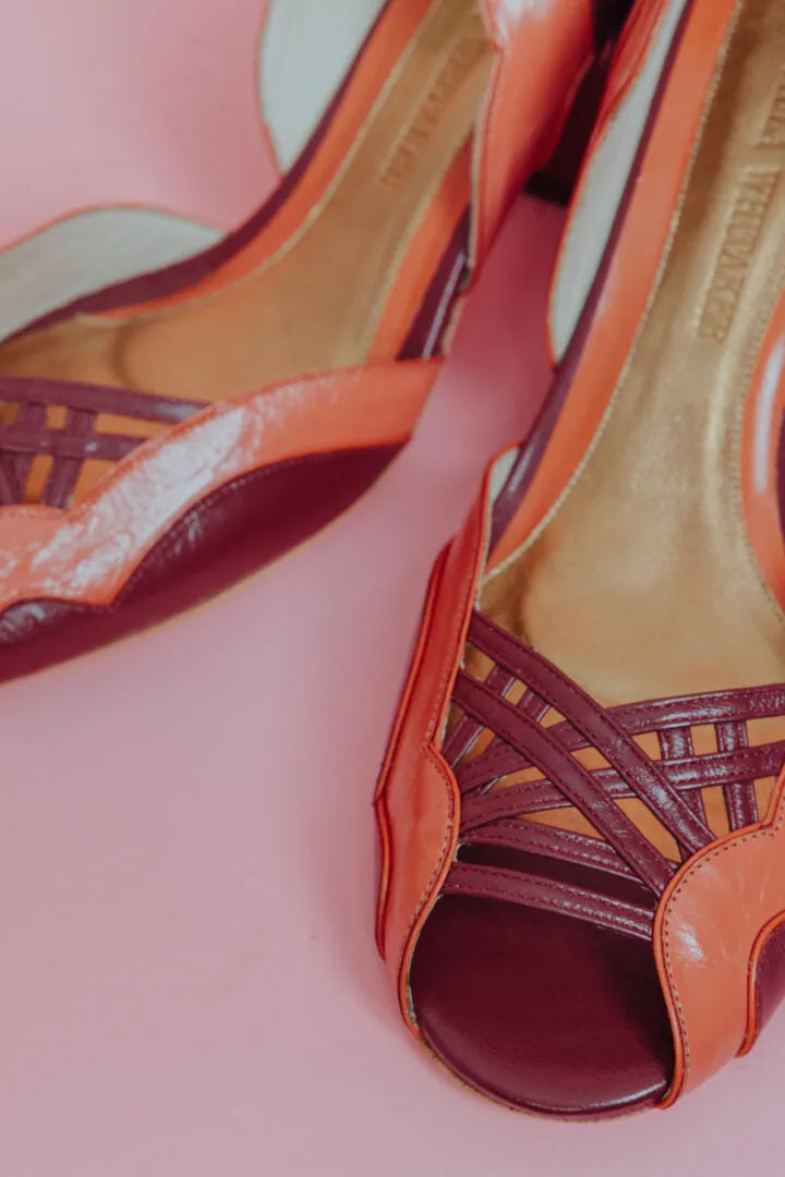 Peep Toe Louise Vinho
