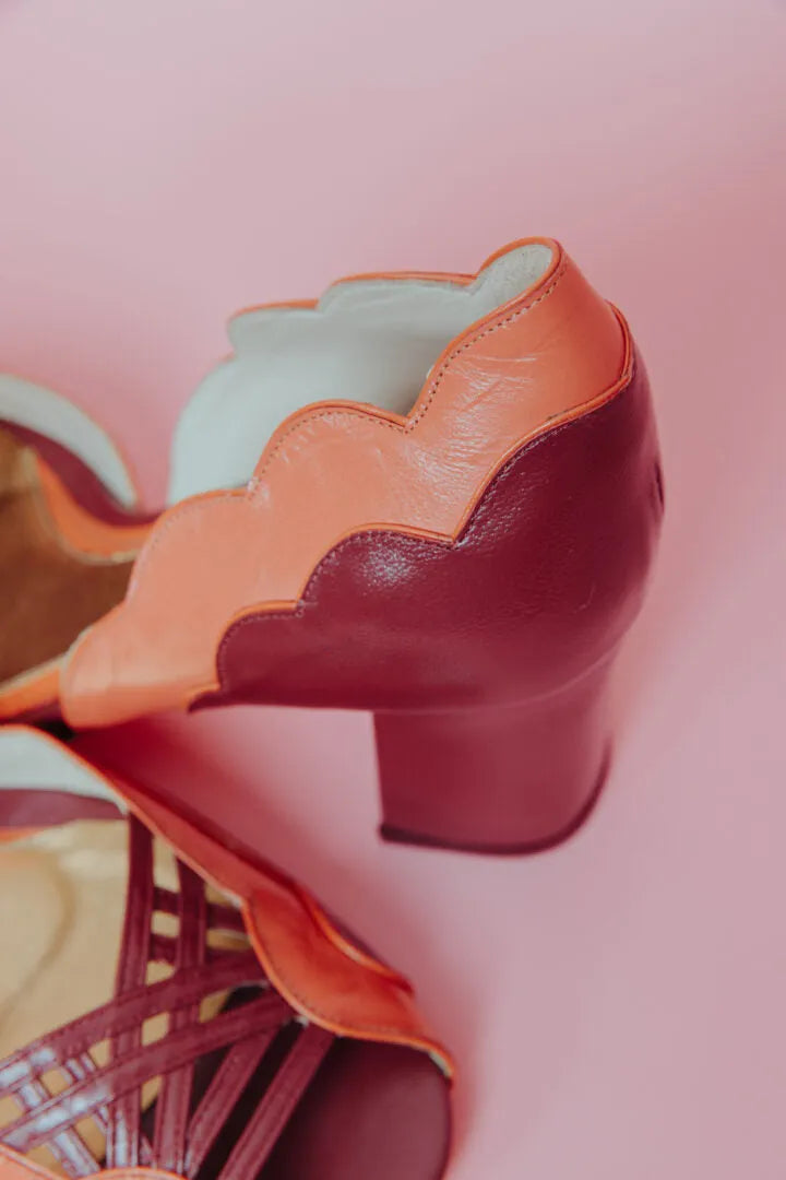 Peep Toe Louise Vinho