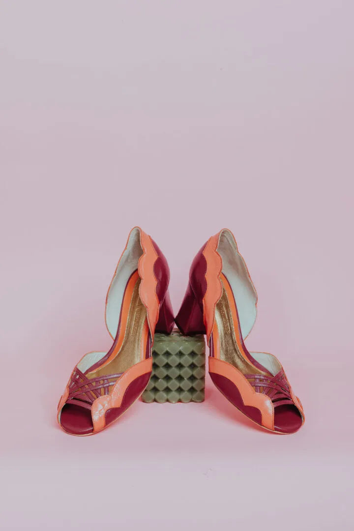 Peep Toe Louise Vinho
