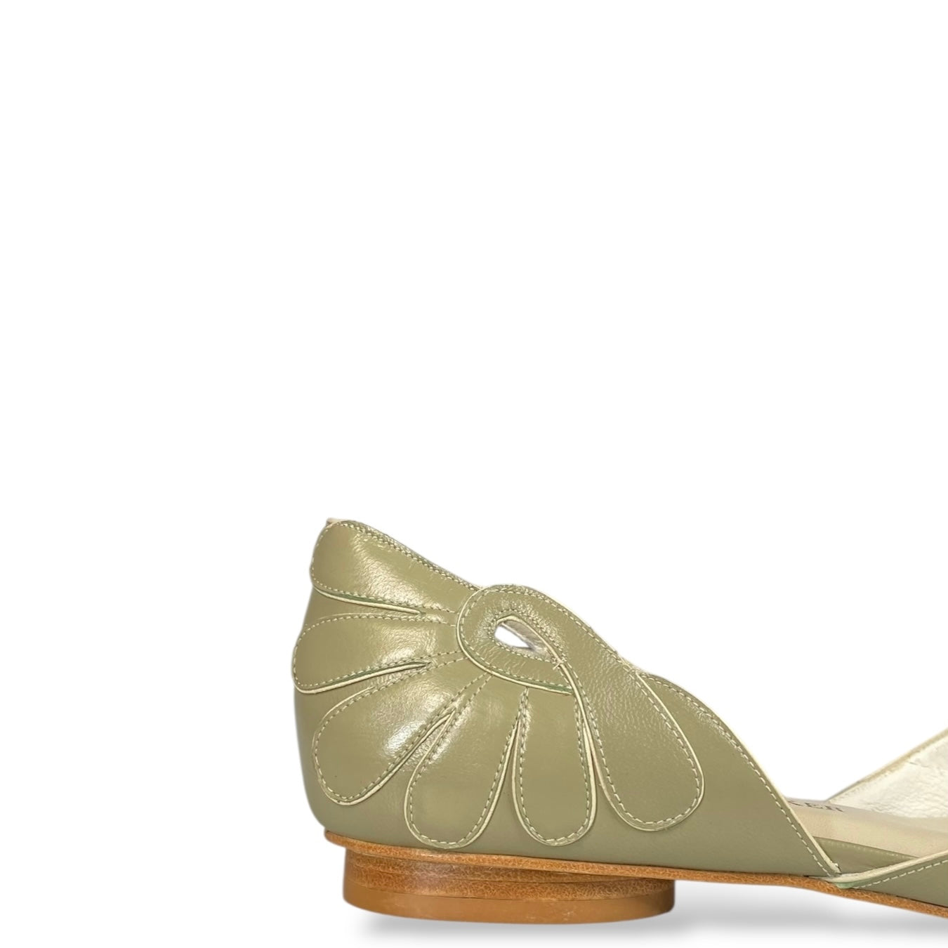 Sapatilha Pétalas Verde Oliva