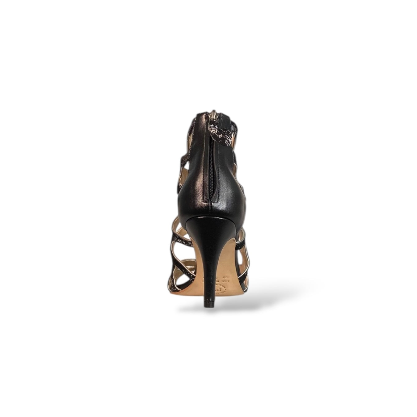 Sandália Iris Preto com Prata