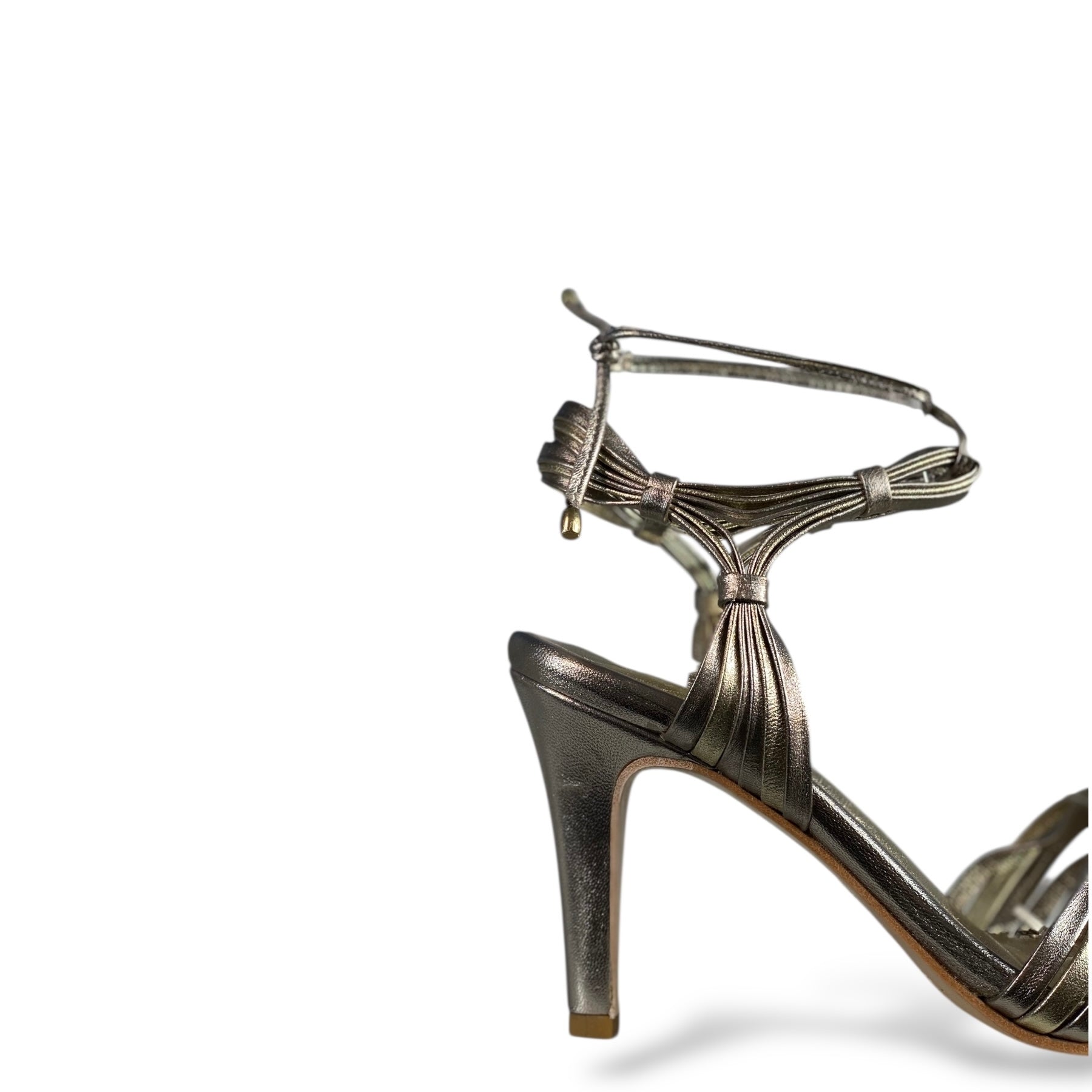 Sandália Gardênia Prata Velho