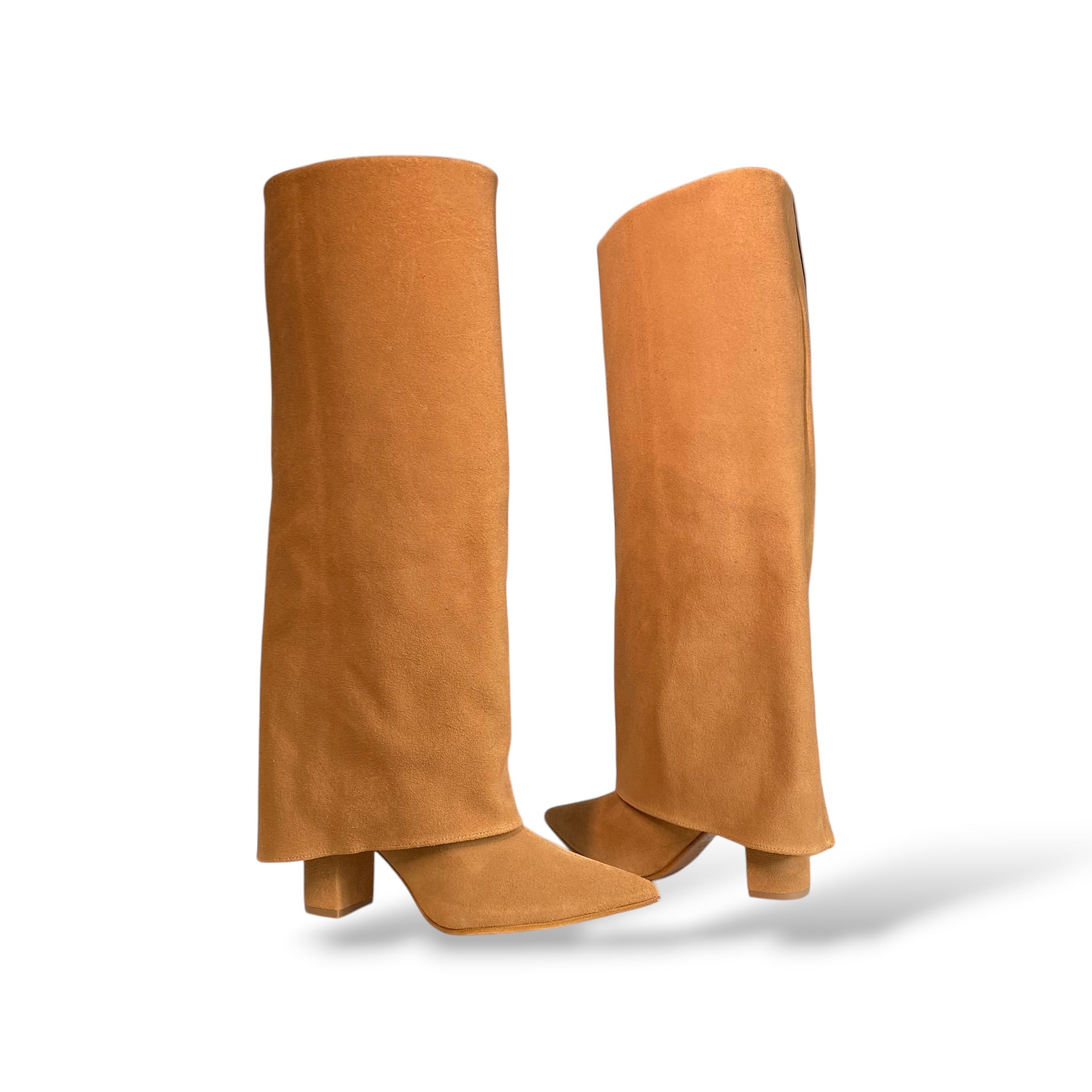 Bota Bianca Caramelo