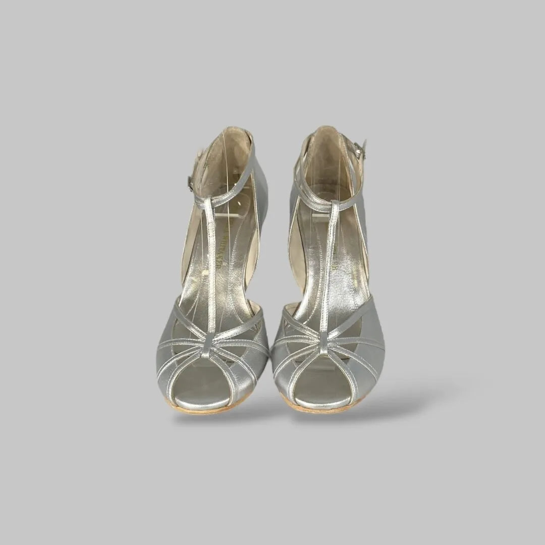 Sandália Amaya Prata