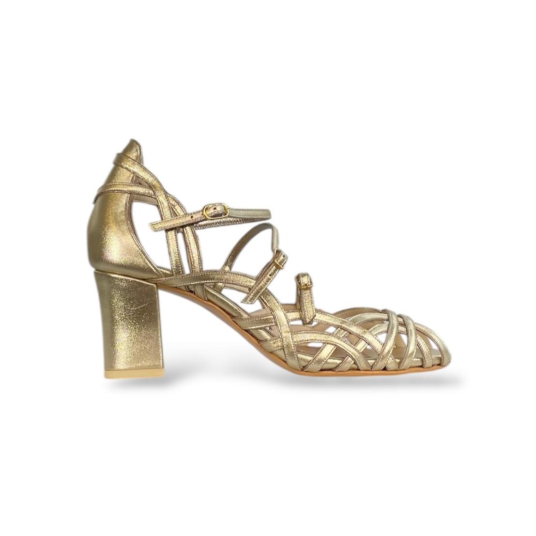 Sandália Victória Champagne