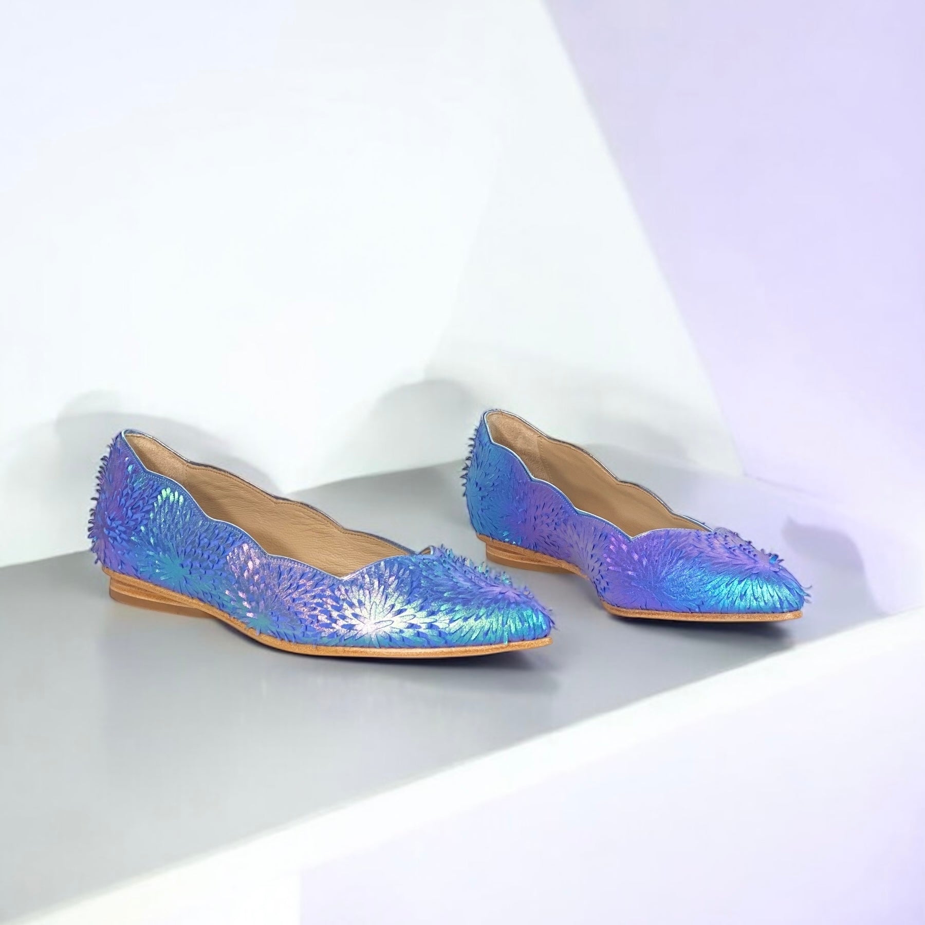 Sapatilha Elaine Holográfico