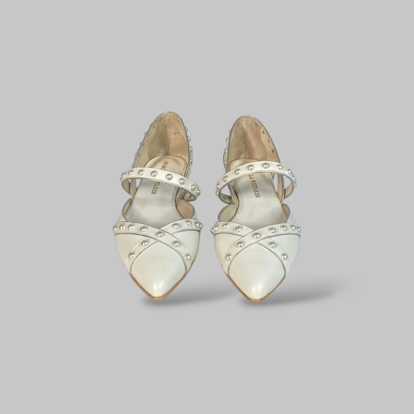 Sapatilha Estela Branco Perolado