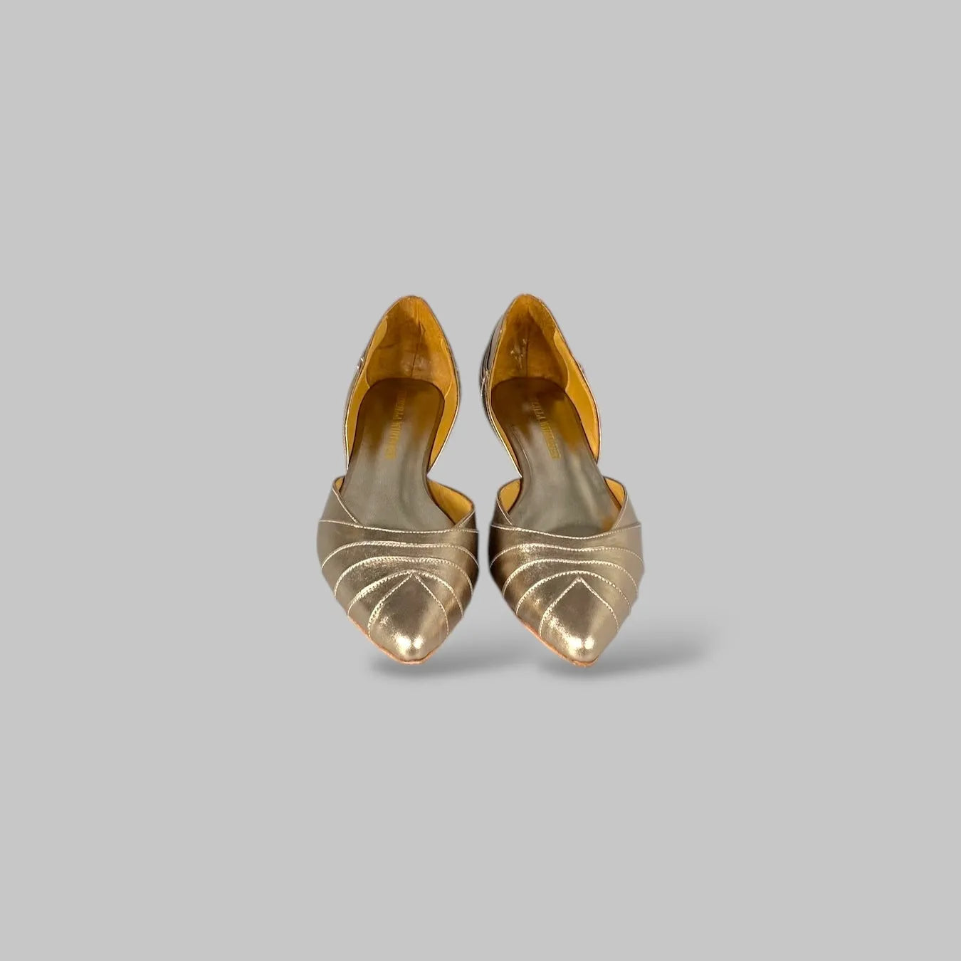 Sapatilha Milena Prata Velho