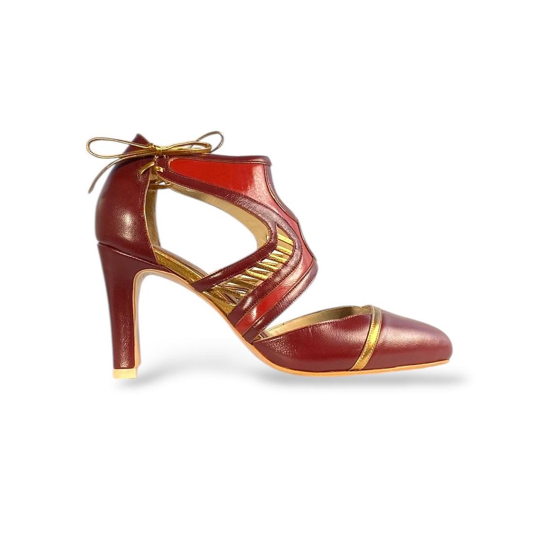 Scarpin Celeste Vinho