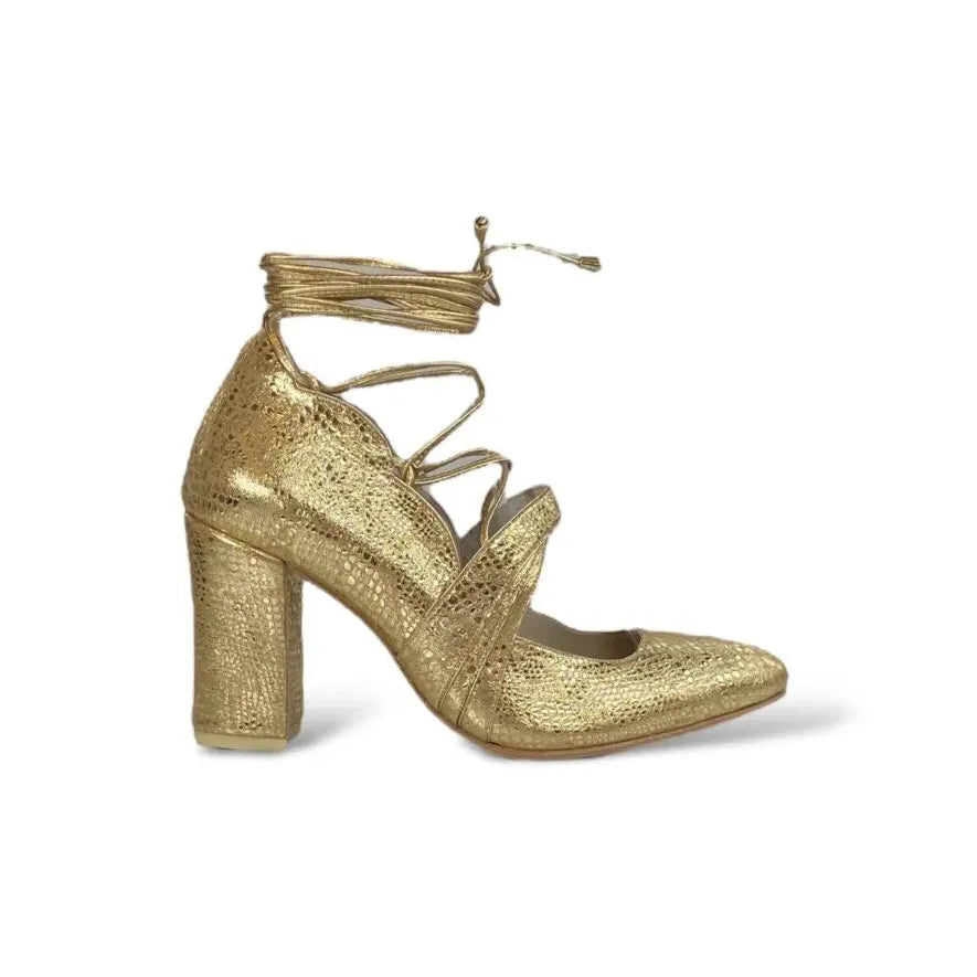 Scarpin Cíntia Ouro