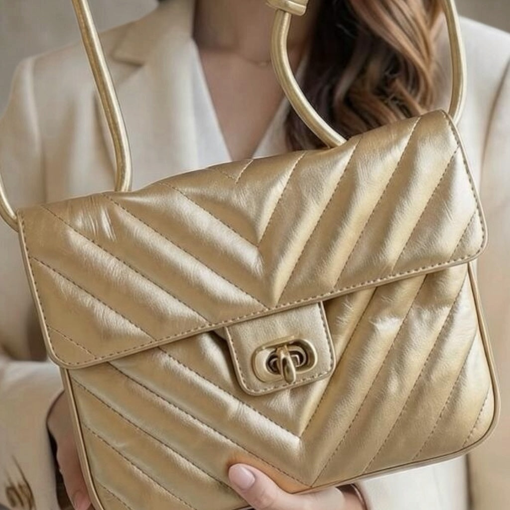 Bolsa Sônia Champagne