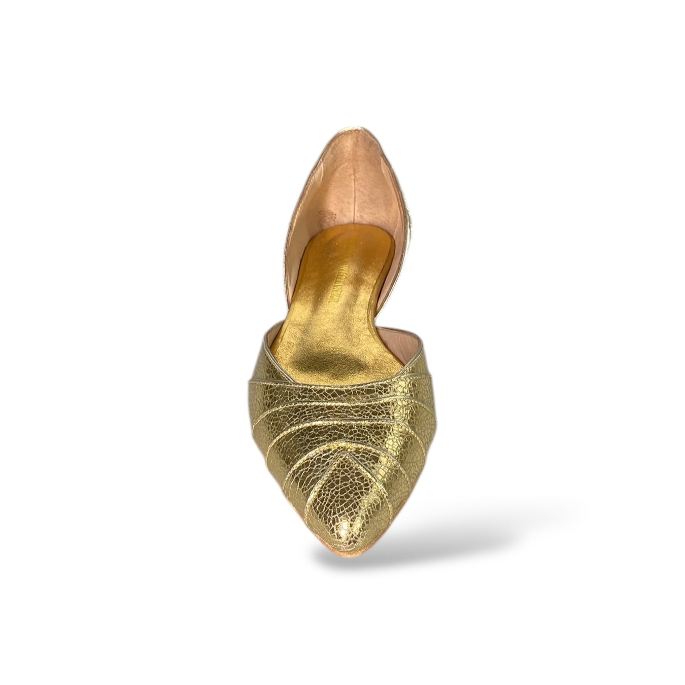 Sapatilha Milena Ouro Craquelado