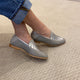 Mocassim Facet Cinza