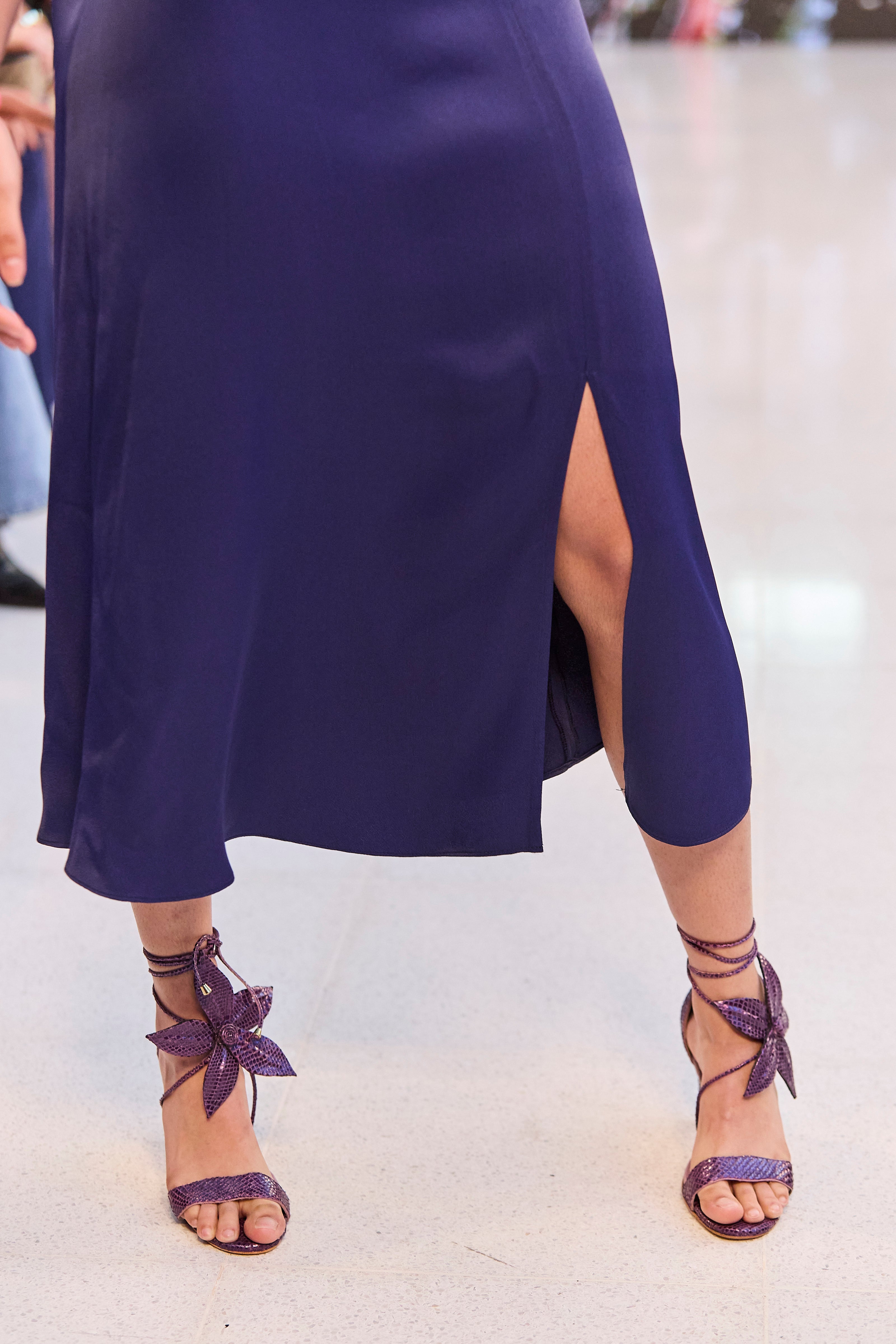 Sandália Flora Arraia Roxo