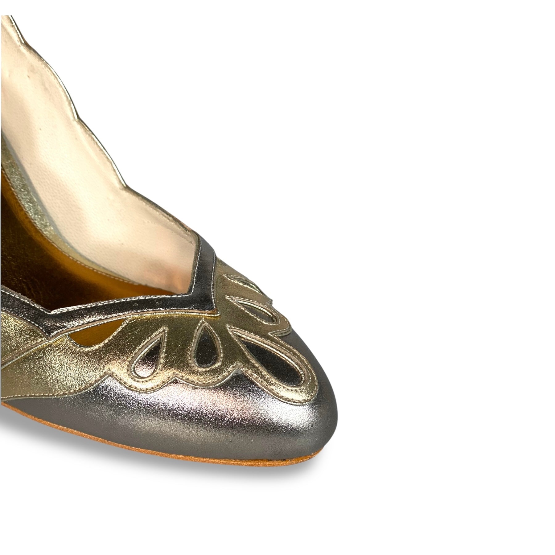 Scarpin Caliandra Champagne