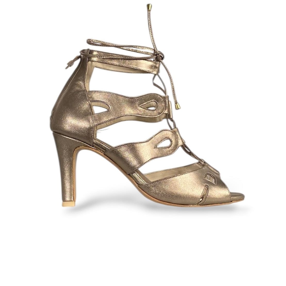 Sandália Agatha Prata Velho