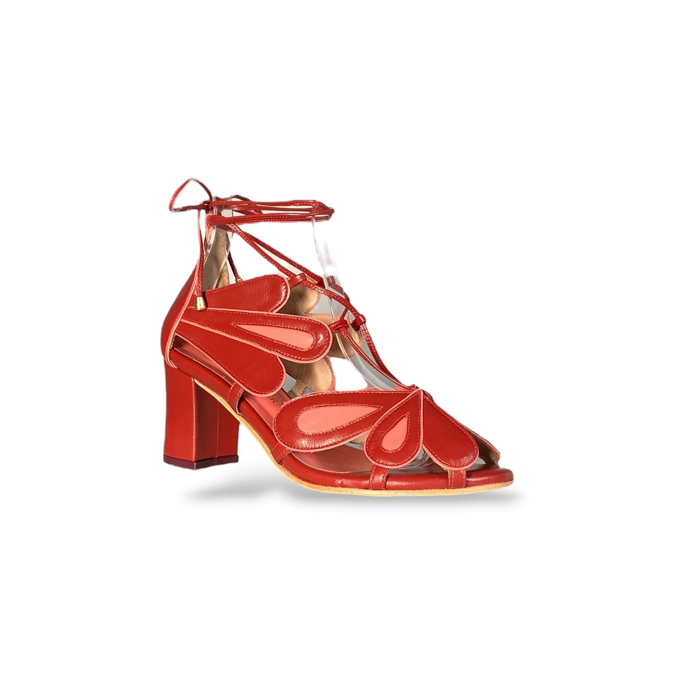 Sandália Magnólia Vinho com rosa