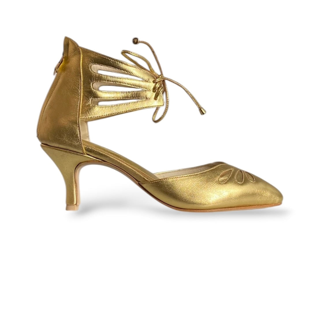 Scarpin Pietra Ouro Light