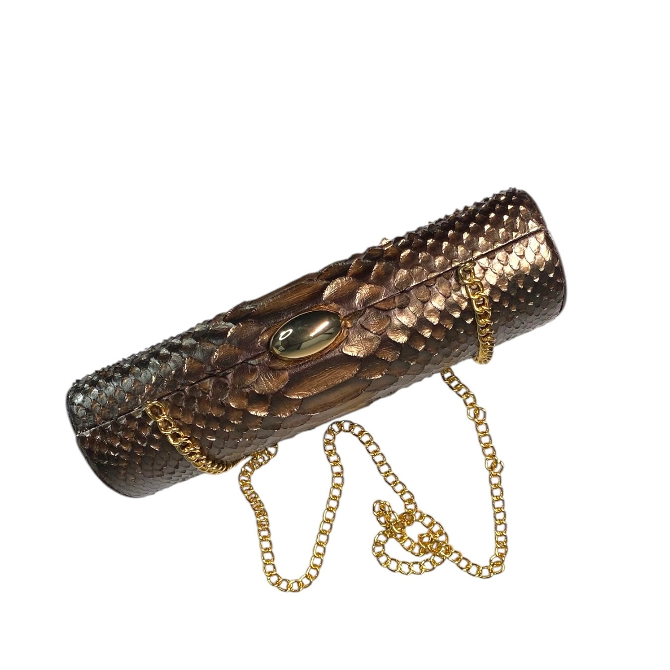 Clutch Celeste Ônix