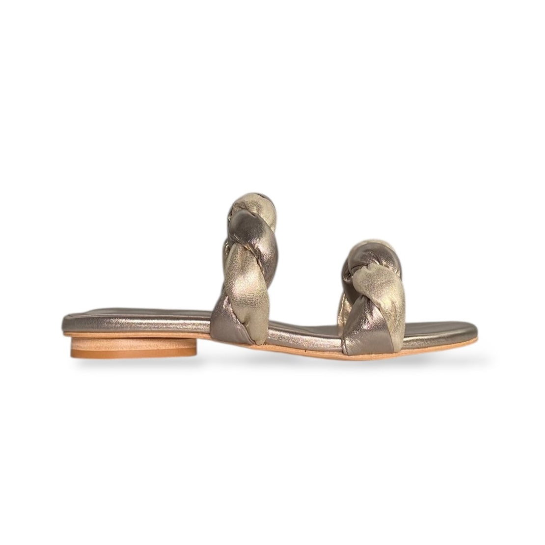 Flat Margot Prata Velho