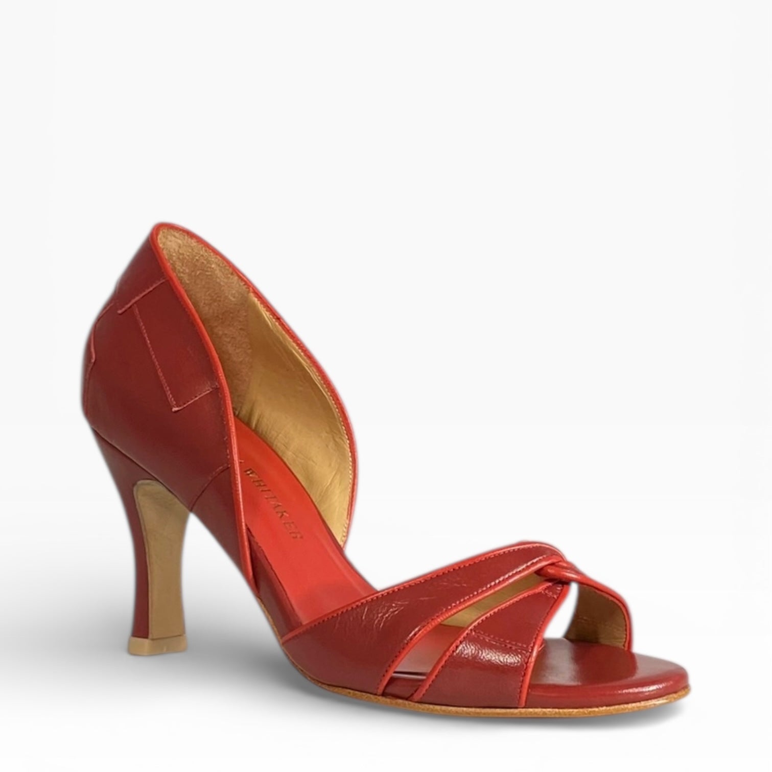 Peep toe Sophie Vermelho