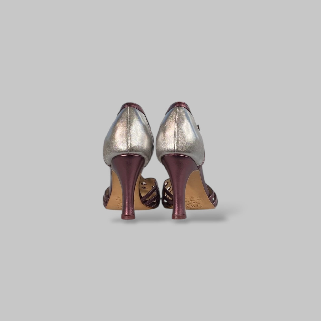 Boneca Greta Uva metalizado com prata