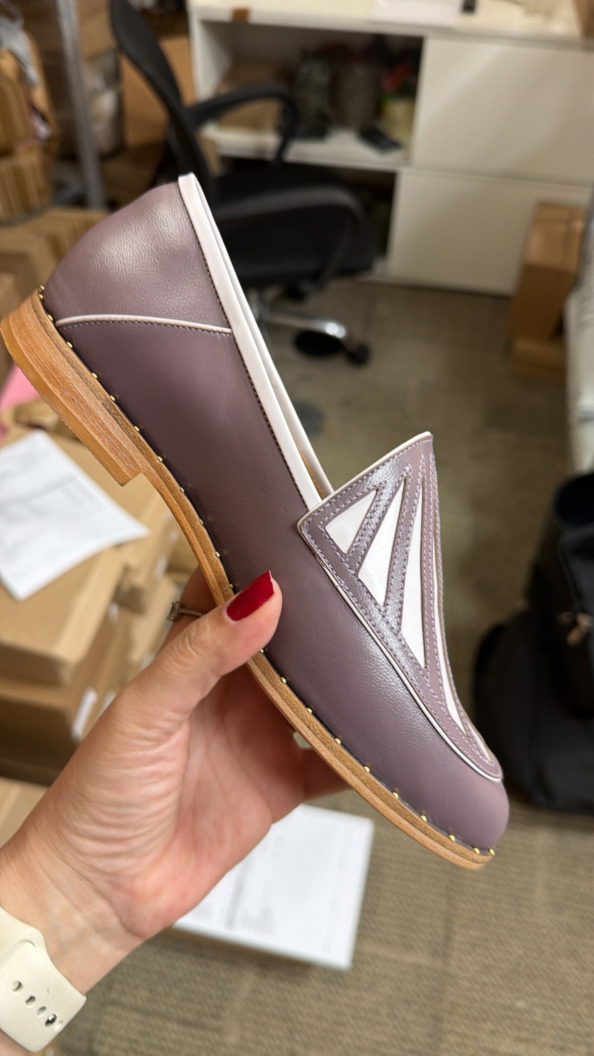 Mocassim Facet Lilás