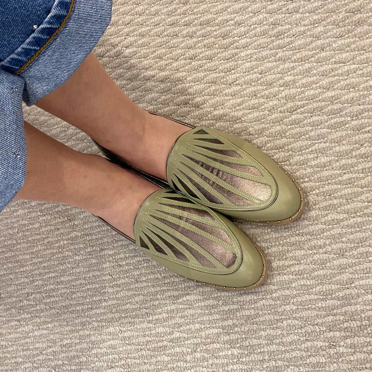 Mocassim Facet Verde Oliva