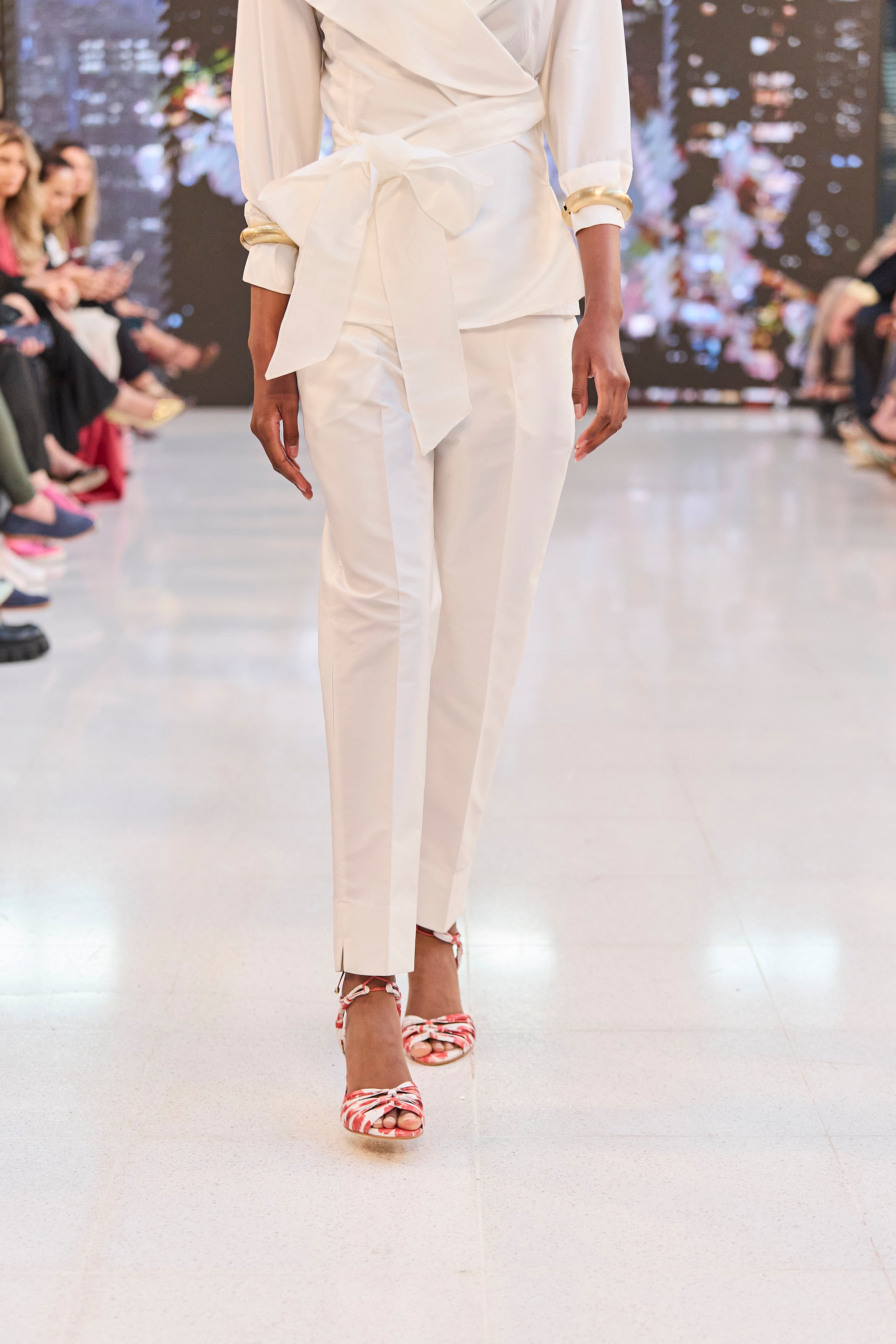 Sandália Gardênia  Floral