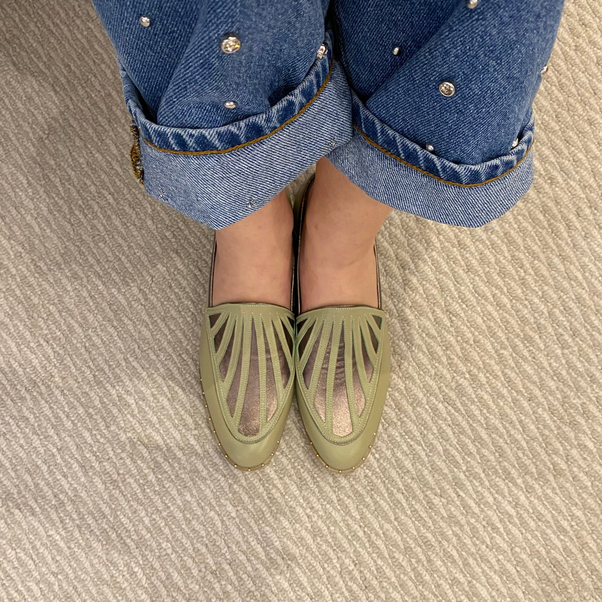 Mocassim Facet Verde Oliva