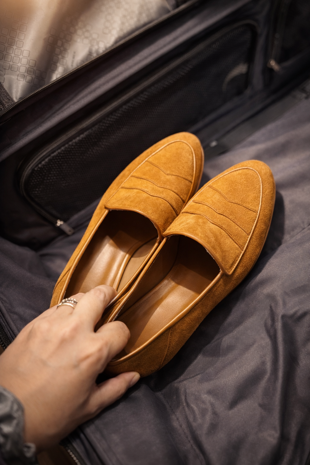 Mocassim Thayane Caramelo