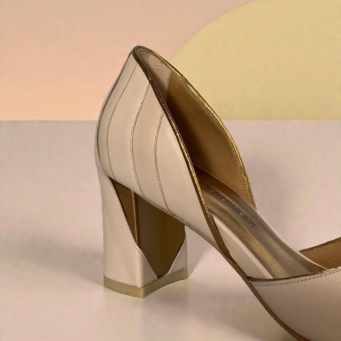 Peep Toe Theodora Pêssego