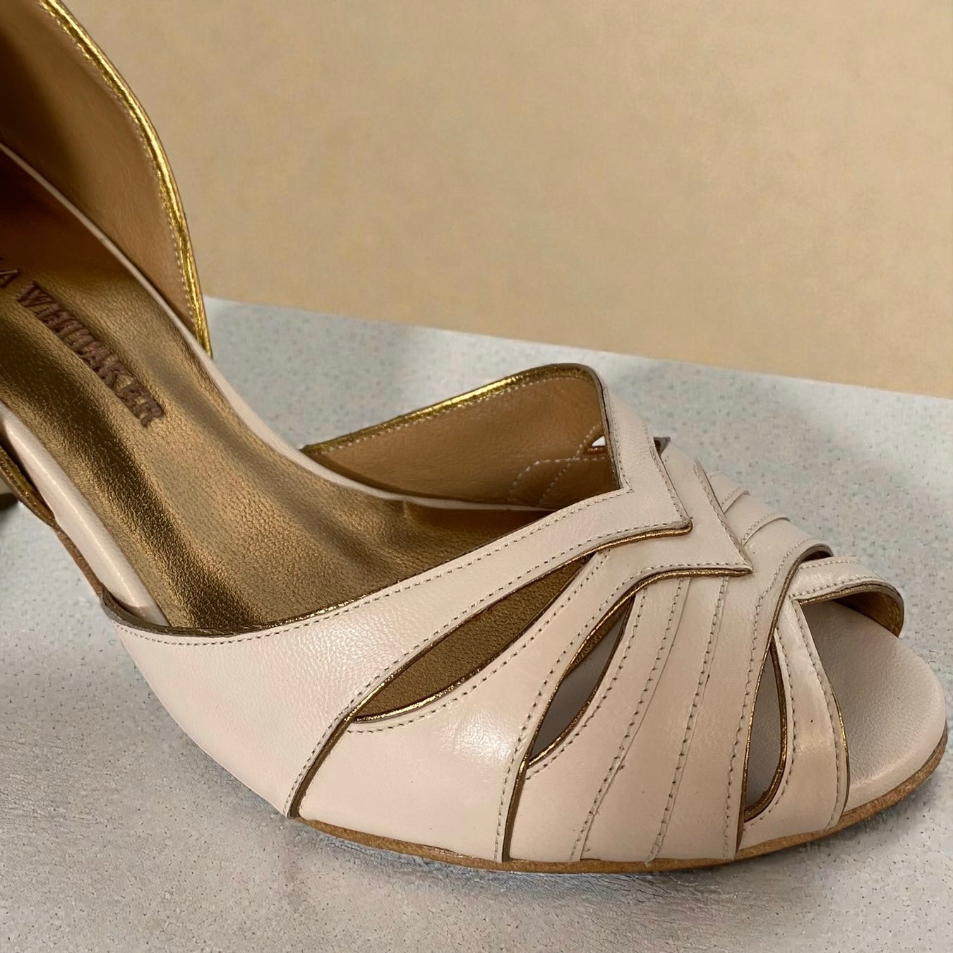 Peep Toe Theodora Pêssego